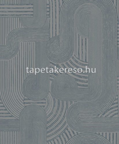 Holden Khalili vlies anyagú szürke, kék színű geometriai modern tapéta