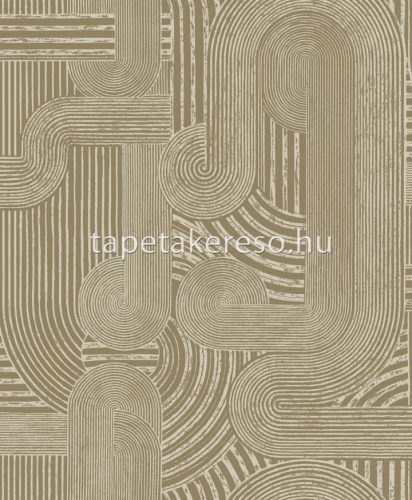Holden Khalili vlies anyagú arany, beige színű geometriai modern tapéta