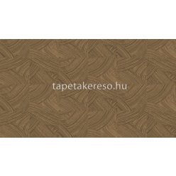   Arte Cameo vlies anyagú barna színű hullámos, geometriai modern tapéta
