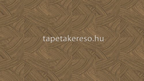 Arte Cameo vlies anyagú barna színű hullámos, geometriai modern tapéta