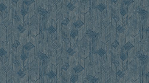 Arte Cameo vlies anyagú kék, beige színű geometriai modern tapéta