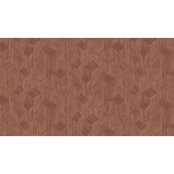   Arte Cameo vlies anyagú bordó, barna színű geometriai modern tapéta
