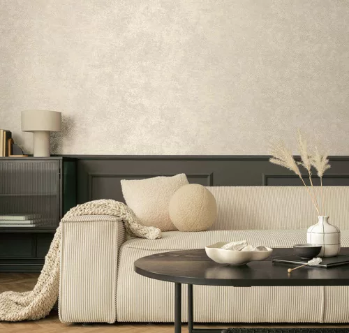Holden Textura vlies anyagú, arany, beige színű, bőrmintás, Modern tapéta