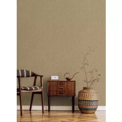   Holden Textura vlies anyagú, barna, fekete színű, szövetmintás, Modern tapéta