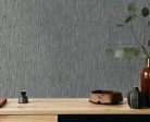 Holden Textura vlies anyagú, kék, arany színű, vonalas, szövethatású, Modern tapéta