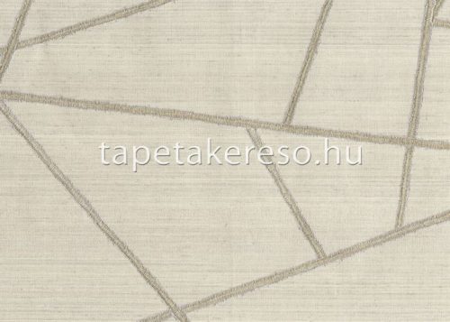 Jannelli & Volpi 602 Jaipur vlies, vinyl anyagú beige színű geometriai, textilhatású klasszikus tapéta