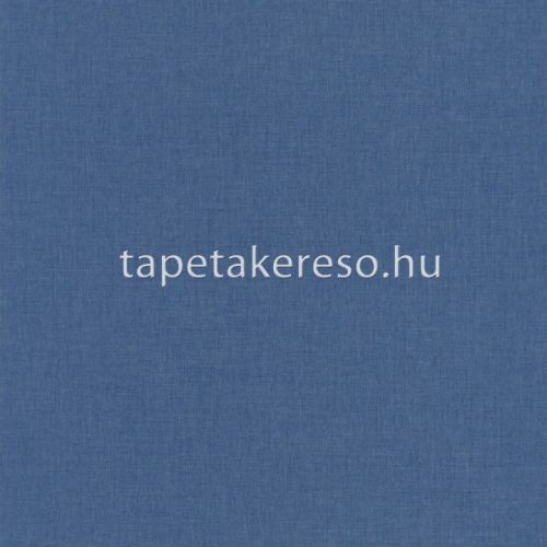 Caselio XXL vlies, vinyl anyagú kék színű egyszínű, textilhatású modern tapéta