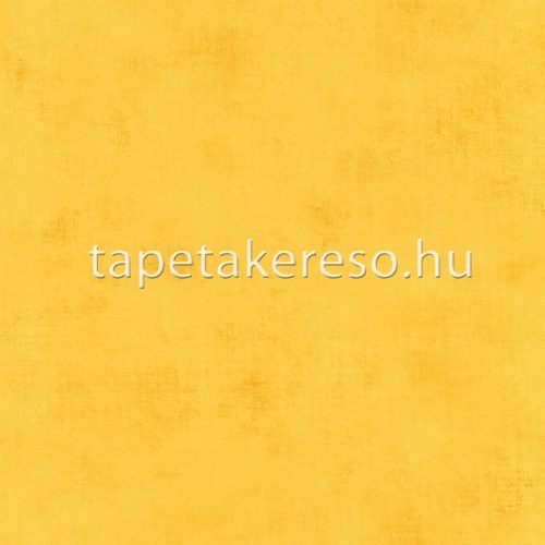 Caselio Telas vlies, vinyl anyagú citromsárga színű foltos, betonhatású modern tapéta