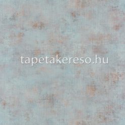   Caselio Telas vlies, vinyl anyagú kék, vörös színű foltos, betonhatású modern tapéta
