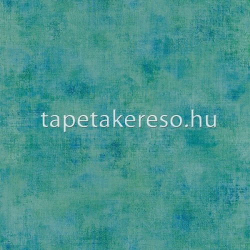 Caselio Telas vlies, vinyl anyagú zöld színű foltos, betonhatású modern tapéta