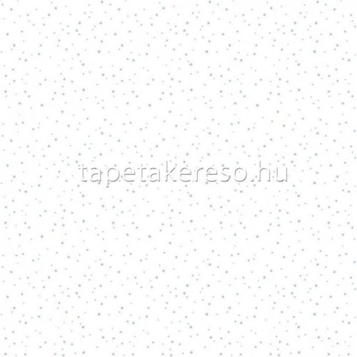 ICH NOA vlies anyagú fehér, kék színű csillagos gyerek tapéta