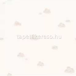 ICH NOA vlies anyagú barack színű felhős gyerek tapéta