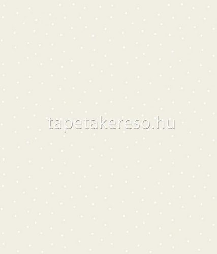 ICH NOA vlies anyagú beige, fehér színű pöttyös gyerek tapéta