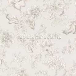   Rasch Sophia vlies anyagú szürke, beige, kék színű etno, virágos, indamintás romantikus tapéta