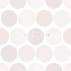   KT Exclusive Joy vlies anyagú beige színű pöttyös gyerek tapéta