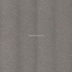   Rasch Amara vlies, vinyl anyagú szürke színű chevron, vonalas modern, natural tapéta