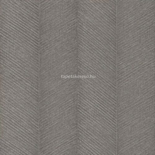 Rasch Amara vlies, vinyl anyagú szürke színű chevron, vonalas modern, natural tapéta