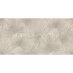   Decori & Decori ZEN vlies, vinyl anyagú beige, arany színű leveles modern tapéta