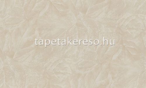 Emiliana Parati Materica vlies, vinyl anyagú beige színű leveles modern tapéta