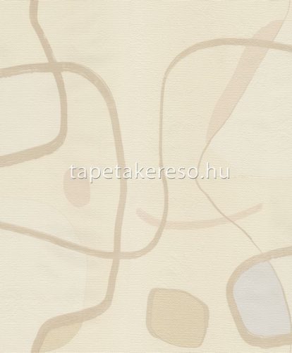 Emiliana Parati Interior vlies, vinyl anyagú beige, szürke színű absztrakt modern tapéta