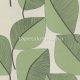 Emiliana Parati Interior vlies, vinyl anyagú beige, zöld színű leveles modern tapéta