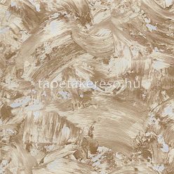   Emiliana Parati Fusione vlies, vinyl anyagú beige, barna, kék színű absztrakt, foltos modern tapéta