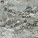 Emiliana Parati Fusione vlies, vinyl anyagú törtfehér, szürke, fekete, barna, ezüst színű kőmintás modern tapéta