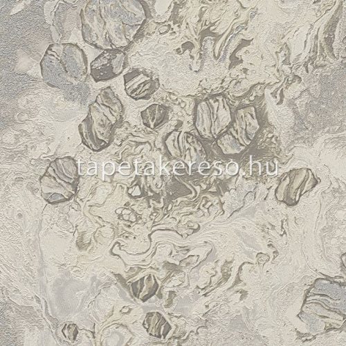 Emiliana Parati Fusione vlies, vinyl anyagú beige, barna, ezüst, csillámos színű foltos, márványos modern tapéta