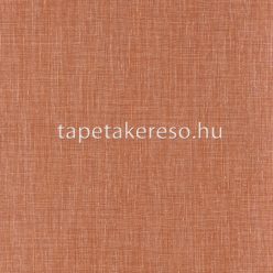   Casamance Mouvements vlies, vinyl anyagú terrakotta színű textilhatású, egyszínű modern tapéta