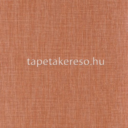 Casamance Mouvements vlies, vinyl anyagú terrakotta színű textilhatású, egyszínű modern tapéta