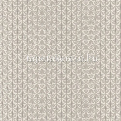 Casamance Select 6 vlies anyagú beige, ezüst színű art deco modern tapéta