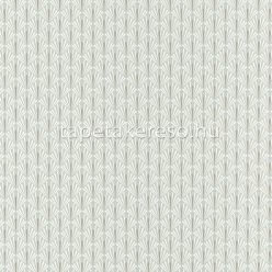   Casamance Select 6 vlies anyagú szürke, fehér, ezüst színű art deco modern tapéta