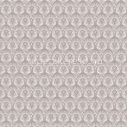   Casamance Select 6 vlies anyagú törtfehér, beige, szürke, ezüst színű art deco modern tapéta