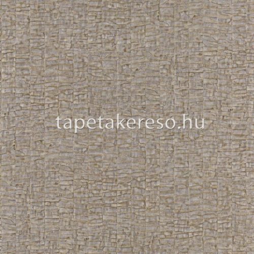Casamance Select 6 vinyl, vlies anyagú szürke, arany, beige színű gyűrt, bőrmintás modern tapéta