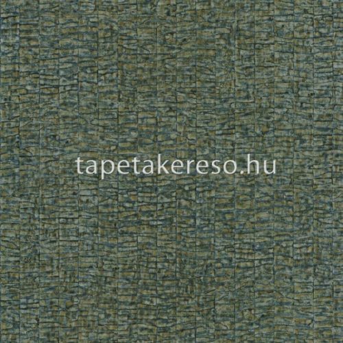 Casamance Select 6 vinyl, vlies anyagú zöld, barna színű gyűrt, bőrmintás modern tapéta