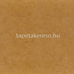   Casamance Végétal vlies, vinyl anyagú mustársárga színű vonalas, geometriai natural tapéta