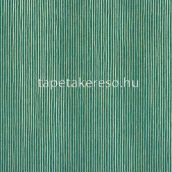   Casamance Printems Viennois vlies anyagú zöld, arany színű csíkos modern tapéta