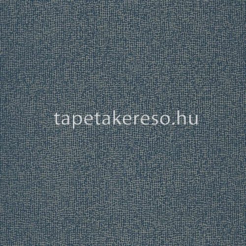 Casamance Select 6 vlies anyagú kék, arany színű kockás modern tapéta