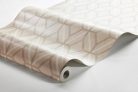 Boras  Melodi vlies anyagú beige színű geometriai  Modern tapéta