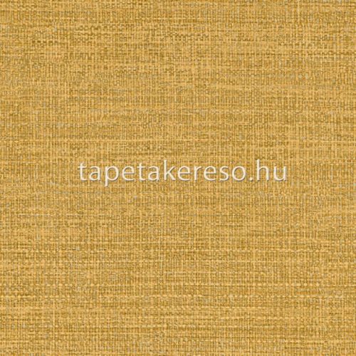 Casamance Golfe Du Bengale vinyl, vlies anyagú sárga színű szövethatású, egyszínű modern, natural tapéta