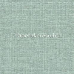   Casamance Golfe Du Bengale vinyl, vlies anyagú türkiz színű szövethatású, egyszínű modern, natural tapéta