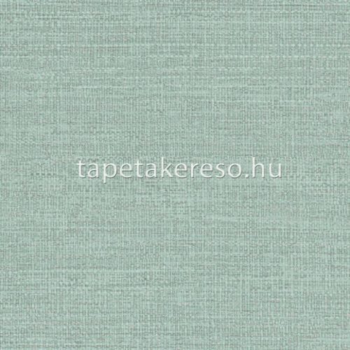 Casamance Golfe Du Bengale vinyl, vlies anyagú türkiz színű szövethatású, egyszínű modern, natural tapéta