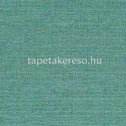   Casamance Golfe Du Bengale vinyl, vlies anyagú zöld színű szövethatású, egyszínű modern, natural tapéta