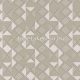 Casamance Select 6 vinyl, vlies anyagú fehér, beige, szürke színű etno, geometriai modern tapéta
