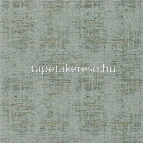 Casamance Mansour vlies, vinyl anyagú türkiz, barna színű foltos, textilhatású klasszikus tapéta