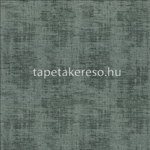 Casamance Mansour vinyl, vlies anyagú zöld, fekete színű textilhatású, foltos klasszikus tapéta