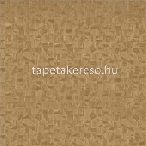 Casamance Mansour vinyl, vlies anyagú arany színű geometriai, egyszínű klasszikus tapéta