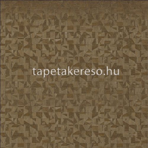 Casamance Mansour vinyl, vlies anyagú arany színű geometriai, egyszínű klasszikus tapéta
