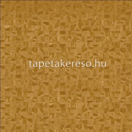 Casamance Mansour vinyl, vlies anyagú arany színű geometriai, egyszínű klasszikus tapéta