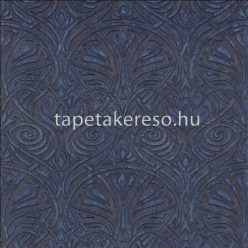   Casamance Mansour vlies, vinyl anyagú kék, barna színű keleties klasszikus tapéta